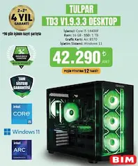 MONSTER TULPAR TD3 V1.9.3.3 DESKOP MASAÜSTÜ BİLGİSAYAR indirimli fiyat MONSTER TULPAR TD3 V1.9.3.3 DESKOP MASAÜSTÜ BİLGİSAYAR fiyat ve kampanya bilgisi